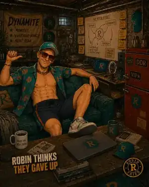 Robin thinks they gave up